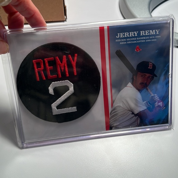 New Jerry Remy Collectors Patch/ MemoryCard Sealed as received at game. - Picture 3 of 6